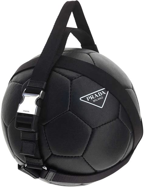 Prada Soccer Ball In Nero 